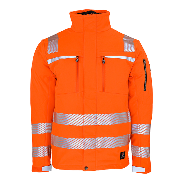 Warnschutz-Softshelljacke