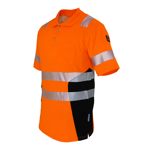 Bild von Warnschutz Poloshirt RÖTI